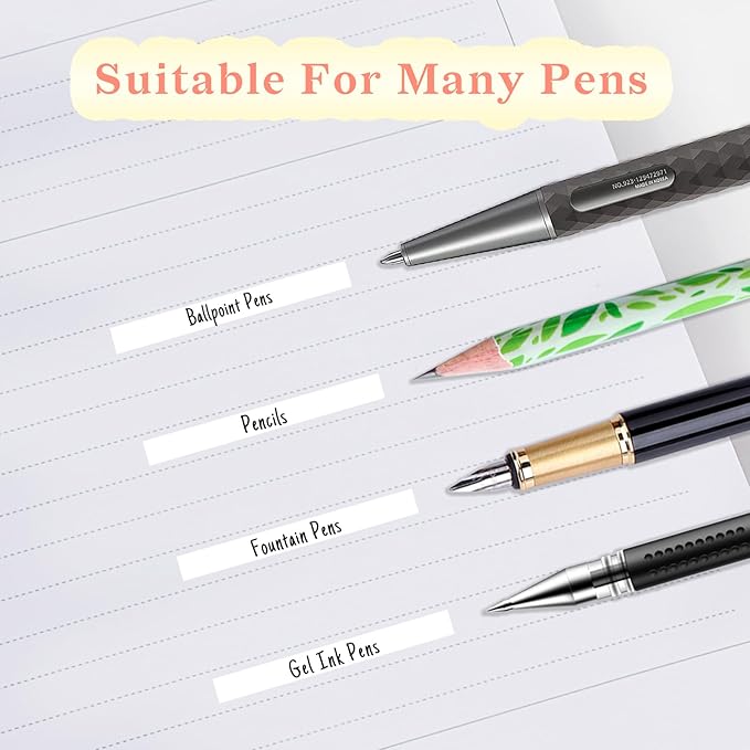 Temiary 6Pcs Mini White Out Tapes for Instant Correction, Cute Whiteout for Writing, Aesthetic Correction Tape Set Easy To Use for Students School Office Supplies (Green)