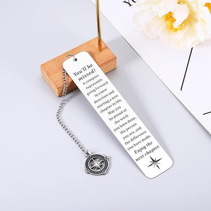 Secret Santa Gifts for Coworkers Retirement Gift for Woman Men Going Away Gifts for Coworkers Women Happy Retirement Gifts for Men Co-Worker Leaving Gifts Retirement Bookmark Gifts Promotion Gifts