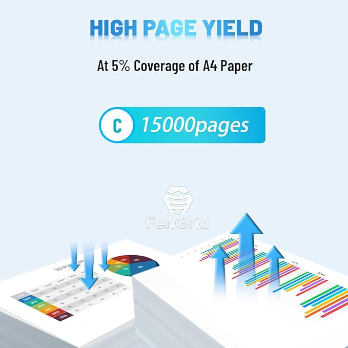 AltaLink C8030 Cyan Toner Cartridge 006R01698 Compatible with Xerox AltaLink C8030 C8035 C8045 C8055 C8070 ( Cyan, 15,000 Pages )