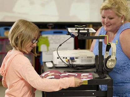 Copernicus Height Adjustable Dewey The Document Camera Stand with Microscope and Light