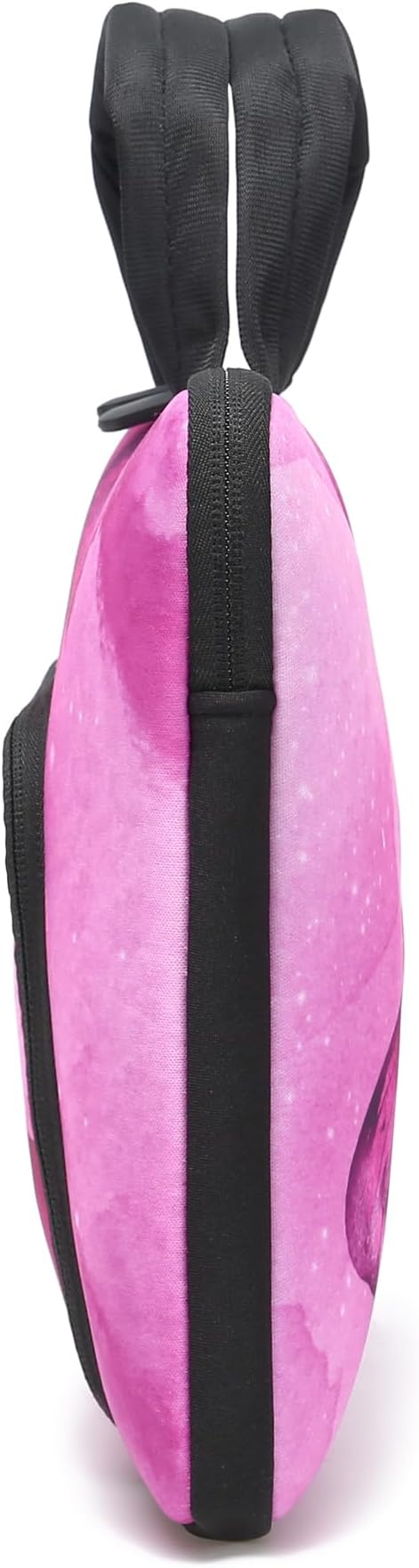 11.6 12 12.5 inch Laptop Sleeve Chromebook Case Ultrabook Case Notebook Sleeve Tablet Case Neoprene Handle Sleeve for Men Women, Two Pockets Fit Apple MacBook Air Samsung Acer HP DELL (Pink Butterfly)