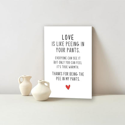 Funny Anniversary Card & Gifts For Men Women,Sweet Anniversary Cards For Husband Wife Girlfriend Boyfriend,Cute Anniversary Card For Him Her