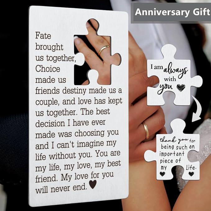 llxxeyopqdxz Husband Birthday Card from Wife, Anniversary Cards for Husband, Birthday Card for Husband, Wallet Card Love Note, Wallet Card for Husband, Anniversary Card for Him, Wallet Insert