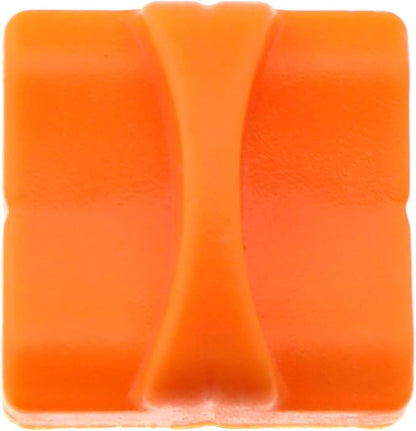 SING F LTD Paper Cutter Replacement, A4 Paper Cutter Blades Cutting Tool with Safe Pressing Design 10pcs Orange