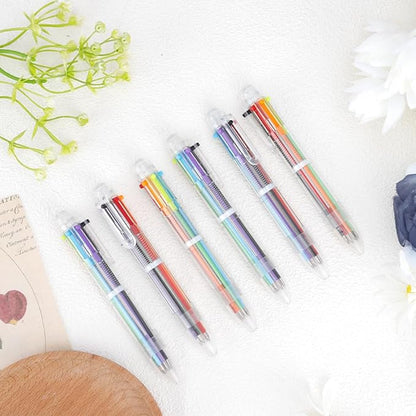Valentines Classroom Favors 12 PCS Ballpoint Pens for School Classroom Must Have Colored Pens Ballpoint School Supplies Party Favors Office Supplies Back to School Gifts for Students Son Daughter