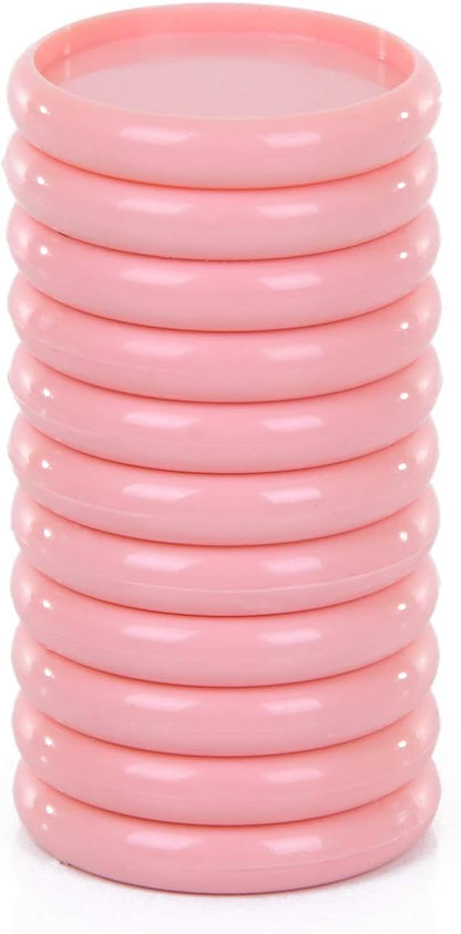 Talia Discbound Notebook - Discs (Salmon, 1Inch)