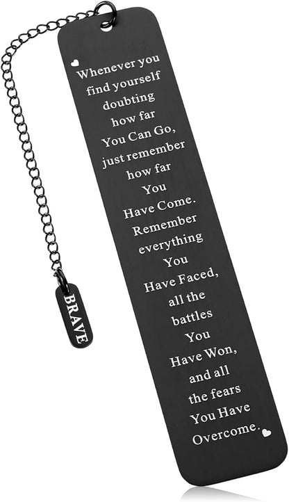 Sobriety Gifts Bookmark for Men Women Recovery Sympathy Stay Strong Post Surgery Gifts Addiction Recovery AA Warrior Gift Cancer Survivor Gift for Men Patient Inspirational Christmas Graduation Gifts
