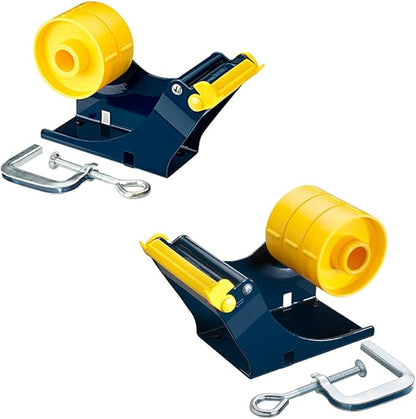 Excell Extra Wide Bench Tape Dispenser (ET-81): 3 in. width (Blue)