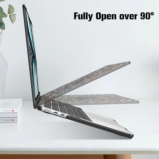 Fintie Case for MacBook Air 13.6 Inch A3113 A2681 (2022 2023 2024 Release) - Snap On Hard Shell Cover for MacBook Air 13.6" M2 M3 Chip with Liquid Retina Display and Touch ID (Letter)