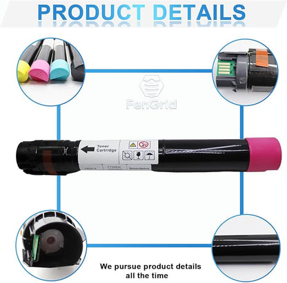 AltaLink C8030 Magenta Toner Cartridge 006R01699 Replacement for Xerox AltaLink C8030 C8035 C8045 C8055 C8070 ( Magenta, 15,000 Pages )