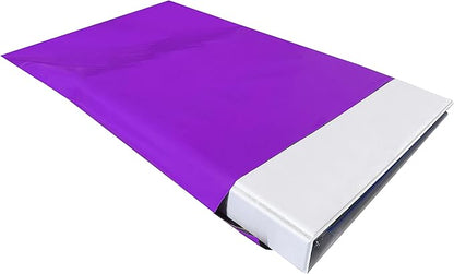 Colored Poly Mailers Pack of: Be creative with your packaging with Colored mailers (Purple, 12" x 15.5" pack of 250)