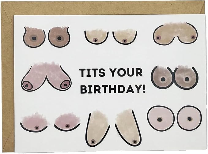 Funny Birthday Gifts for Women Her, Humorous Birthday Card for Wife Girlfriend, Adult Women Gifts for Birthday, Wife Bday Card