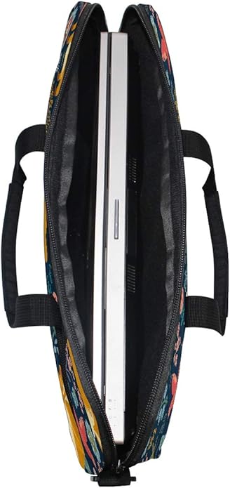 XMCL Forest Fox Pattern Laptop Case Shoulder Bag Computer Notebook Briefcase Messenger Bag with Adjustable Shoulder Strap Fits 14-15.4 inch