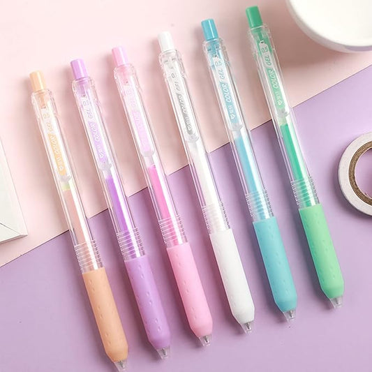 Yogurt color Journal Planner Pens Colorful 0.5mm Markers Fine Tip Drawing Pens Porous Fineliner Pen for Bullet Journaling Writing Note Taking Coloring Art Office School Supplies (6 yogurt color)