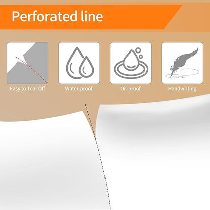 Thermal Printer Paper 8.5” x 11”, US Letter Thermal Papers, Continuous Thermal Printer Paper, Multipurpose Thermal Paper for Portable Thermal Printers,JADENS/Itari M08F Printers,200 Sheet.