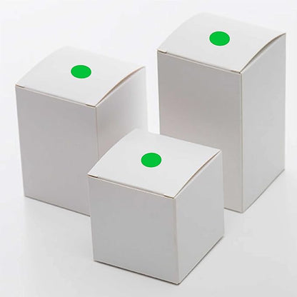 PARLAIM 0.75" Round Color Coding Circle Dot Labels in Roll, 1000 Stickers, 3/4 inch for Garage Sale, Green