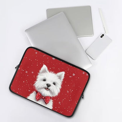 Christmas Laptop Sleeve for Women Lap Top Case Portable Lightweight Computer Sleeve 12 inch Laptop Pouch Slim Laptop Protector with Versatile Uses Tablet Bag