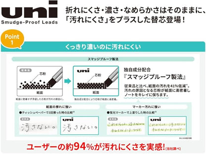 [Mitsubishi Pencil] Uni Metal Case 0.5mm HB Black