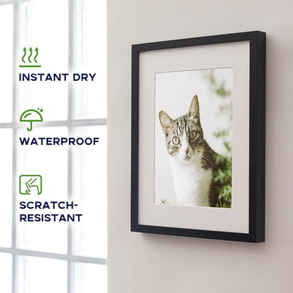 100 Sheets Glossy Photo Paper 8x10, Goefun 200GSM/54LB Inkjet Printer Paper for Dye Ink