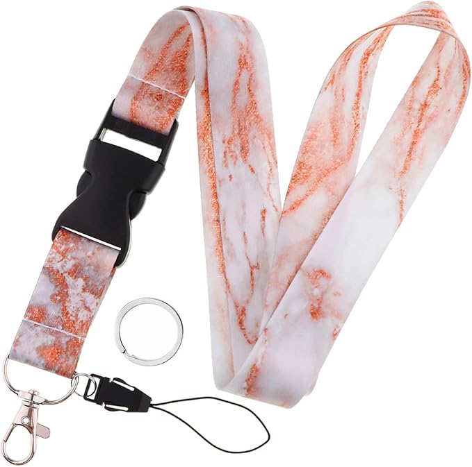 Yiflin Cute Neck Lanyard for Keys, Keychain, Wallet, ID Card Holder, with Quick Release Buckle