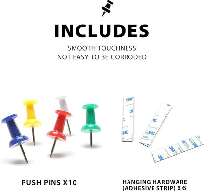 Corksidol Bulletin Bar Strip, Cork Board, Cork Strip, 24" x 1", Classroom, Office, Walls, Cubicle, Aluminum Frame, 1 Pack, Silver