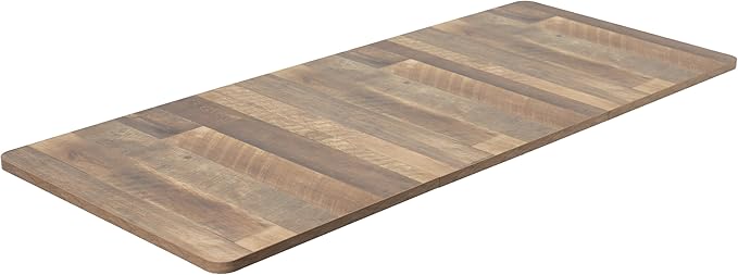 VIVO Reclaimed Wood Universal 71 x 30 inch Solid One-Piece Table Top for Standard and Sit to Stand Height Adjustable Home and Office Desk Frames, DESK-TOP71P
