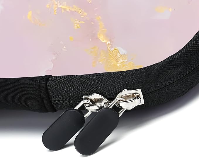 11.6-12.2 inches Laptop Sleeve Chromebook Case Ultrabook Case Notebook Sleeve Tablet Case Neoprene Handle Sleeve for Men Women, Two Pockets(Pink-1