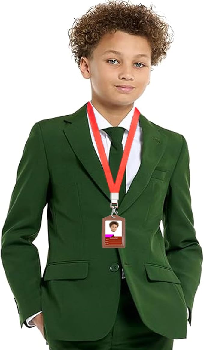 8 Pack Cruise Lanyard for ID Badge Holder,HORNYPOOT Black Lanyards with Vertical Waterproof ID Badge Holder and Retractable Reel for Office, School, Cruise Ship Cards (8pcs Multicolor)