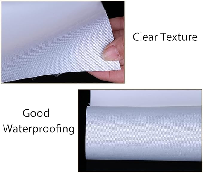 Premium Polyster Canvas Roll, Quick Dry, Wide Format Inkjet Printer Compatible, Perfect for Fine Art, Photography, Giclée Printing, Archival Quality Prints. (44"x100' Glossy ECO-Solvent Polyester)