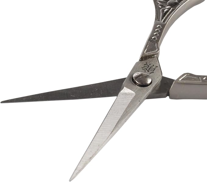 JubileeYarn Sun Motif Embroidery Craft Scissors - Bronze - 10 Scissors