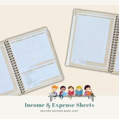 Daycare Provider Monthly Planner & Calendar: 8.5 x 11, INCLUDING Attendance Sheets w/Signature Columns And Much More