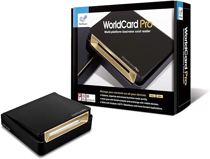 PenPower WorldCard Pro Business Card Scanner (Win/Mac)