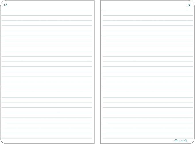 Rite In The Rain Weatherproof Stapled Notebook, 4 5/8" x 7", Yellow Cover, Journal Pattern, 3 Pack (No. 391FX)