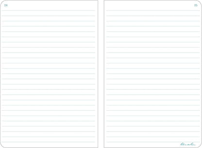 Rite In The Rain Weatherproof Stapled Notebook, 4 5/8" x 7", Yellow Cover, Journal Pattern, 3 Pack (No. 391FX)