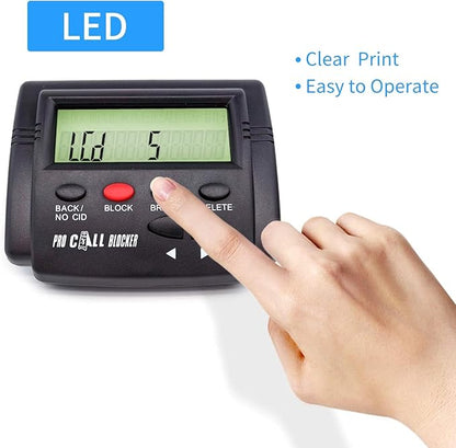 Call Blocker for Landline Phones Telephone 2000 Caller ID Box Blocking One Touch Number Block Device Block Unwanted Robocalls and Nuisance Calls