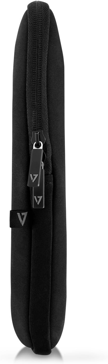V7 16" Water-Resistant Neoprene Laptop Sleeve for Laptops up to 16 in - CSE16-BLK-3N, Black