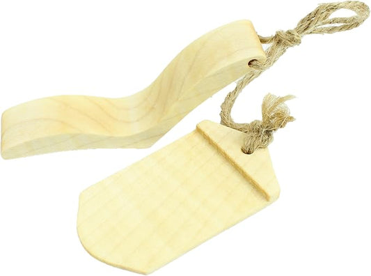 Handmade Wooden Book Page Holder - Wooden Thumb Bookmark - Novel Reading Accessories, Book Gadgets, Presents for Readers, Book Lovers Gifts, Bookworm (Maple Natural)