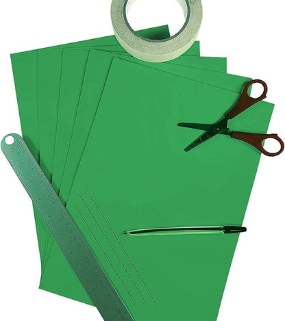 25Sheets Green Cardstock Paper, 8.5 x 11 Card stock for Cricut, Thick Construction Paper for Card Making, Scrapbooking, Craft 90 lb / 250 gsm