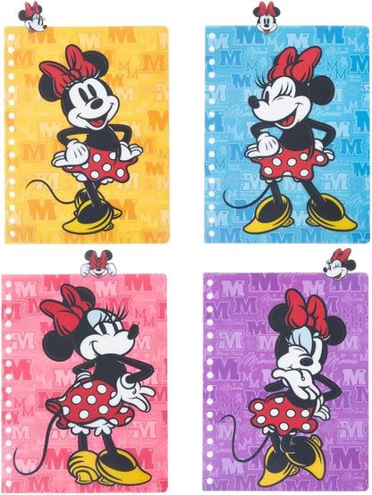 Innovative Designs Disney Minnie Mouse Journal Notebook, Spiral Bound, 96 Lined Pages, 8 x 7 inches, Pink