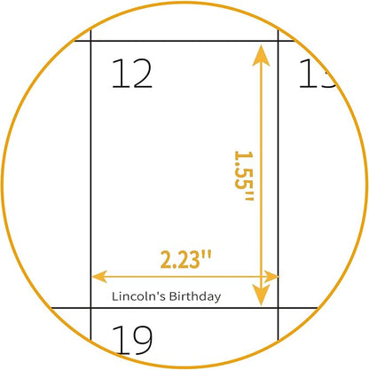 Desk Calendar 2025 Wall Calendars, November 2024 - December 2025 Monthly Planner Paper Office Desktop 17"X 12", 14-Months, Planning and Organizing Home, School, Office, Holiday, Vacation