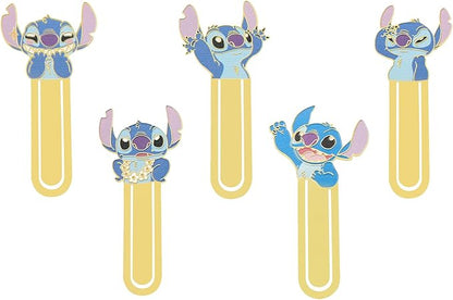 5PCS Metal Book Markers Cute Cartoon Bookmarks Page Markers Set Page Clips Book Marks Gift for Students Teachers School Home Office Supplies (BM-Sdz A)