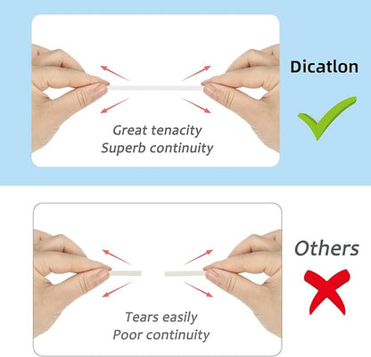 10-Count pack White Out Easy to Use Correction Tape Quick Dry Tear Resistant Shaped Applicator Instant Corrections Correct Wrong Writing At Any Time For Office Students school Home