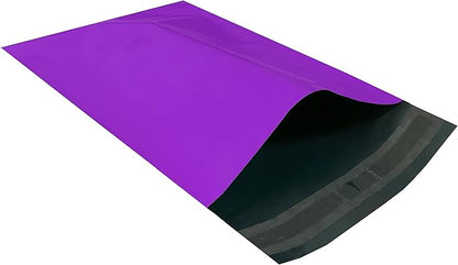 Colored Poly Mailers Pack of: Be creative with your packaging with Colored mailers (Purple, 7.5" x 10.5" pack of 1000)