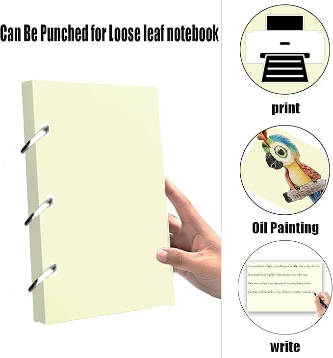 50 Pack 5x7 Ivory Color Cardstock Paper Blank Thick Heavyweight 92lb Cream Card Stock for Making Invitations cards, Postcards