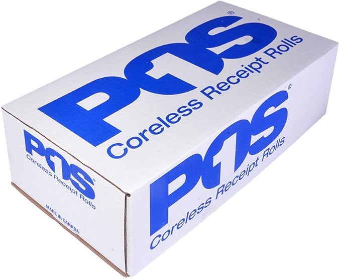 3 x 110 feet x 48 rolls CORELESS BPA Free Thermal Paper Rolls for Zebra iMZ320 thermal receipt printers. 47mm diameter