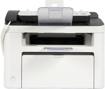 Canon FAXPHONE L100 - Monochrome Laser Fax with Copier, 30 Sheet Auto Document Feeder, 1 Year Limited Warranty, 19 PPM, White
