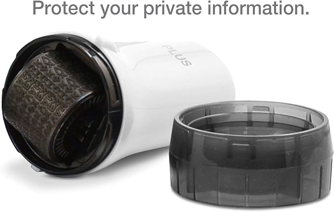 Guard Your ID Advanced Security Roller 2.0 for Identity Theft Prevention Stamping White