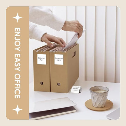 NIIMBOT Labels for B21/B3S Label Printer, Thermal Labels 2'' x 2.76''(50x70mm), Waterproof, Oil-Proof Sticker Labels, 1 Roll of 110 Sticker Labels (White)