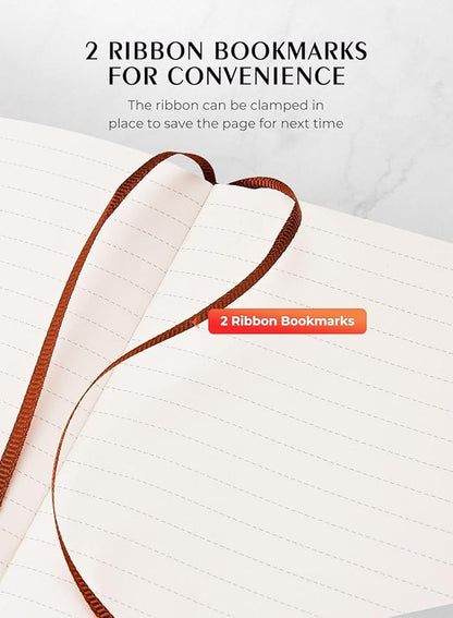 AISBUGUR Pocket Notebook, Small Notebook, 2-Pack Total 320 Pages,3.7" x 5.7" Pocket Notebook (2 Pack, Brown 2)