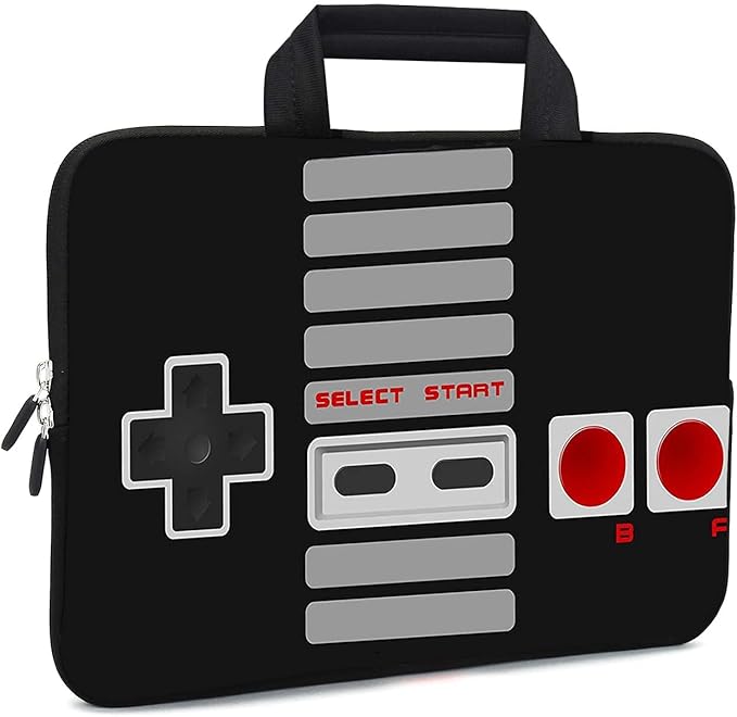 11.6 12 12.1 Inch Laptop Carrying Bag Protective Chromebook Case Pouch Netbook Notebook Ultrabook Bag Tablet Sleeve Cover Travel Briefcase with Handle for Men Women (Game)